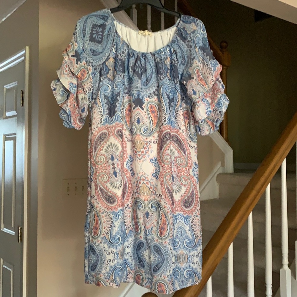 Indigo Rose Dress